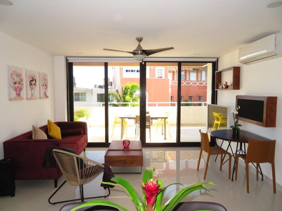 Elegant Apartment Well Located In The Hotel Zone Of Cancún Exteriör bild