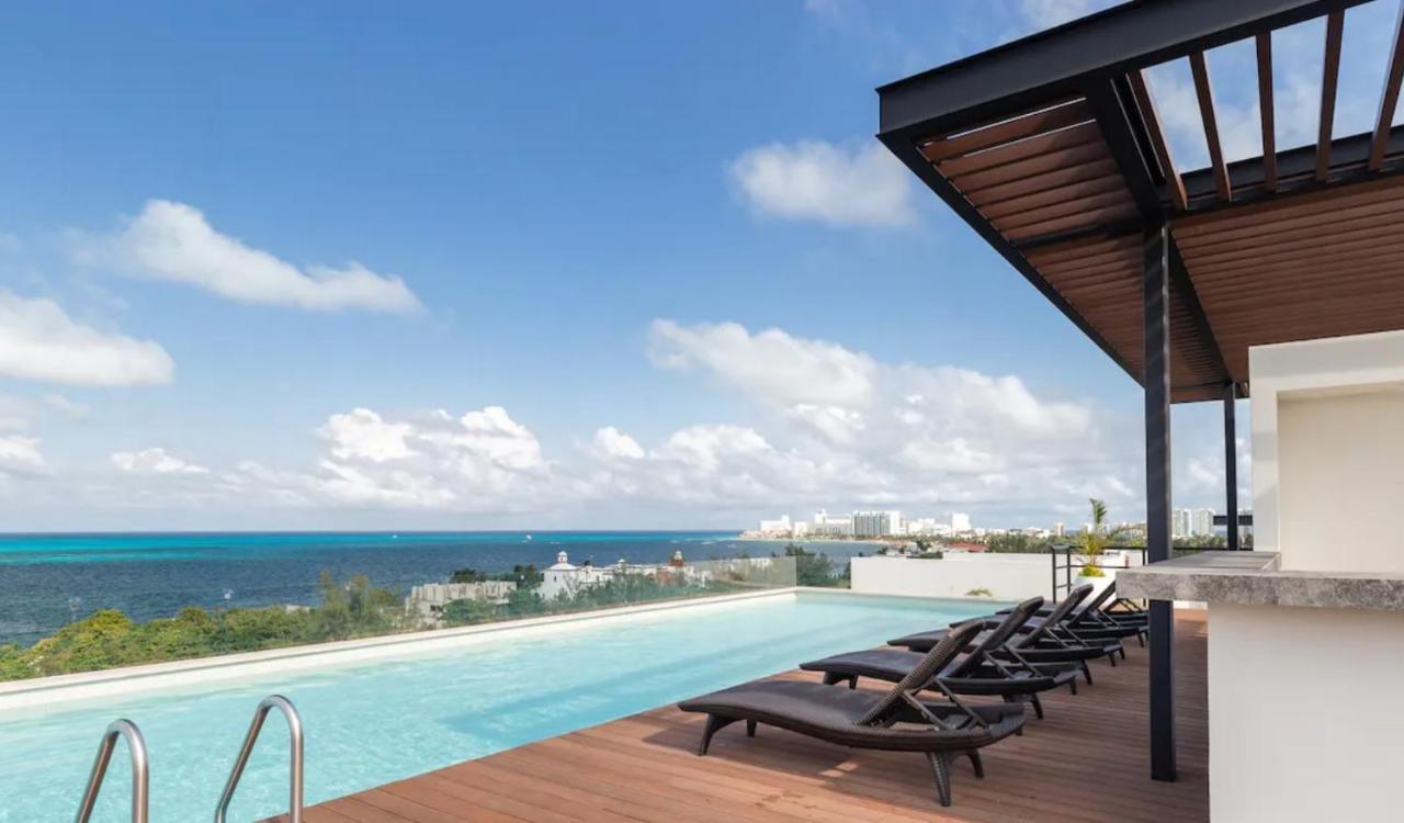 Elegant Apartment Well Located In The Hotel Zone Of Cancún Exteriör bild